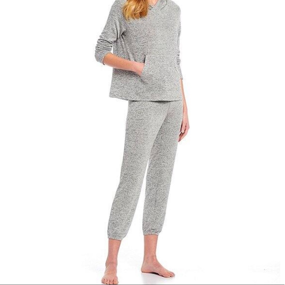 UGG grey Valentene Solid Terry Knit Jogger Lounge Pants - Picture 6 of 6